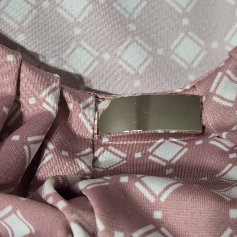 Notations Women's Pink Patterned Top - Picture 5 of 5